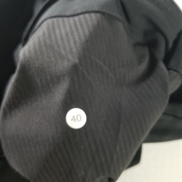 Lululemon ABC Pants Black 40x29 (Act 38x29) Warpstreme Chinos Flat Front 29" - Picture 6 of 10